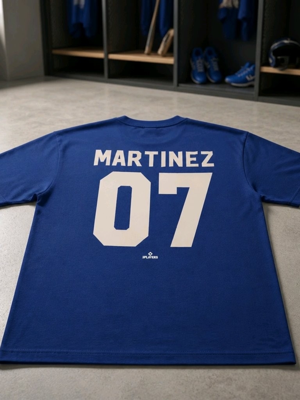 Fanatics Blue Martinez 07 Short Sleeve Team Tee